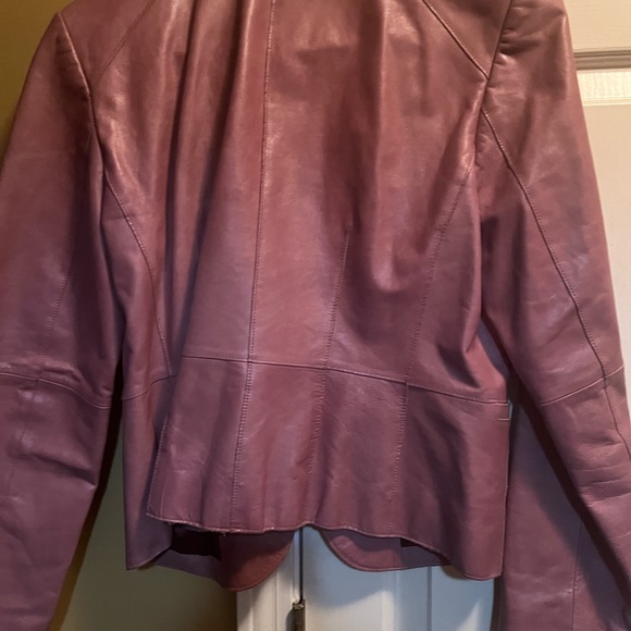 Ann Taylor Punk Leather Jacket - Picture 3 of 3